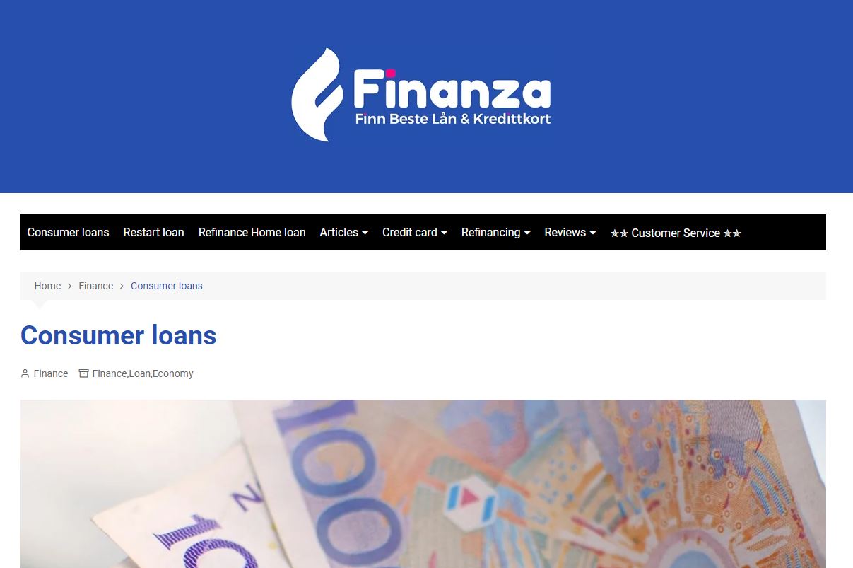 Applying for a Personal Loan with Finanza